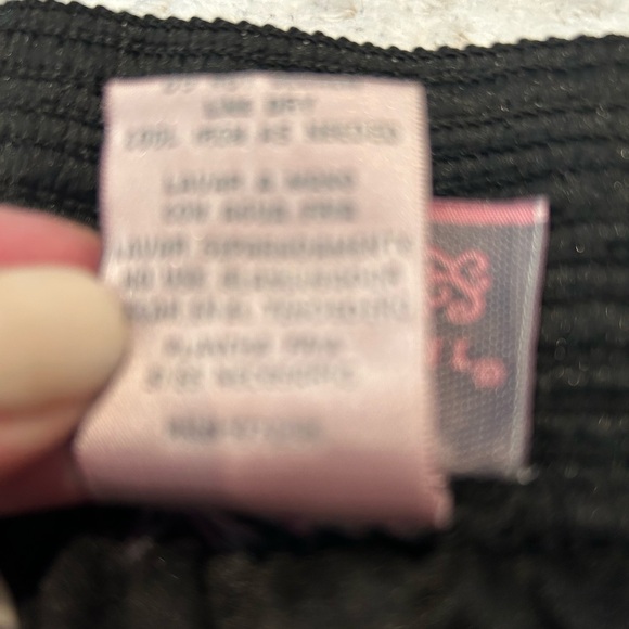 NWT Women’s Plus Size 3X Polka Dot Shear Lined Black Skirt - Picture 6 of 7